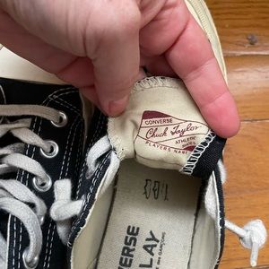 commes des garcons converse PLAY